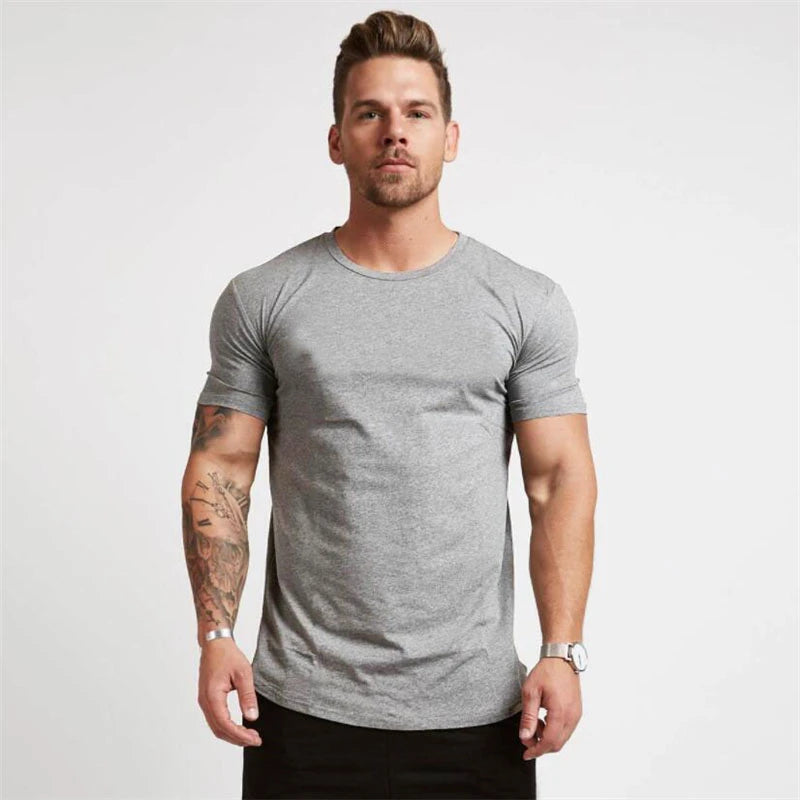 Men’s Muscle Fit Sports T-Shirt – Slim Fit Short Sleeve Athletic Tee for Gym, Workout & Casual Fashion Wear