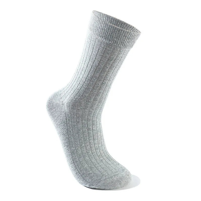 5-Pack Men’s Mid-Calf Socks Multiple Colors – Breathable Business & Athletic Socks,
