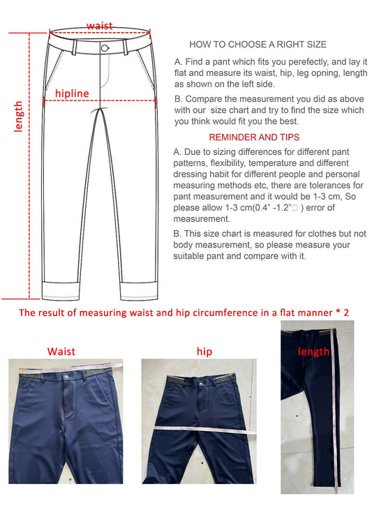 Men’s Summer Stretch Pants – Lightweight Straight-Leg Casual Trousers with Wrinkle-Free Cool-Touch Fabric (Sizes 29–42)