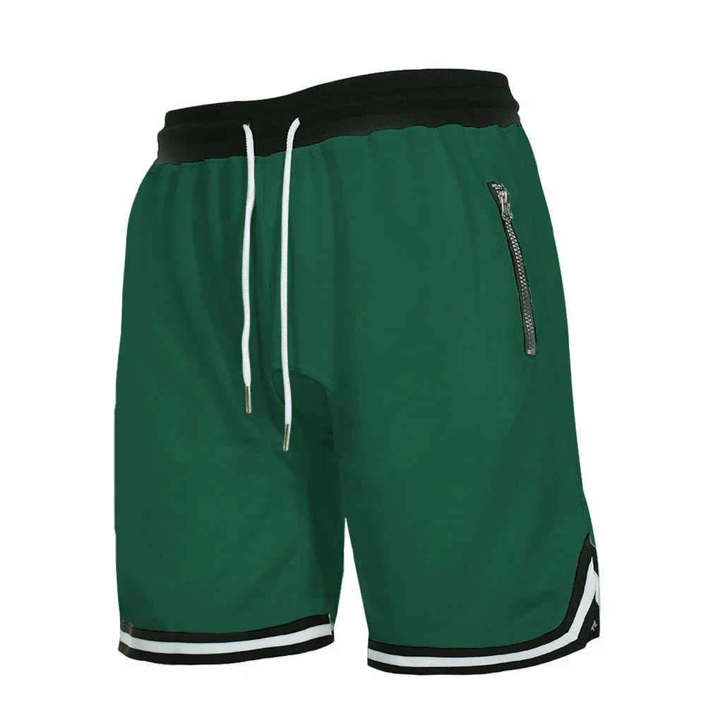 Men’s Mesh Basketball Shorts – Quick-Dry Breathable Gym & Fitness Shorts for Running, Training & Casual Sportswear