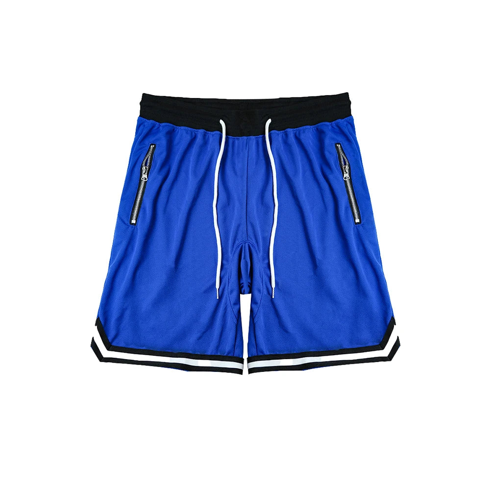 Men’s Mesh Basketball Shorts – Quick-Dry Breathable Gym & Fitness Shorts for Sports, Running & Casual Wear