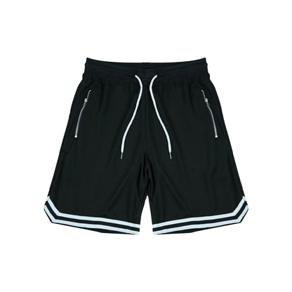 Men’s Mesh Basketball Shorts – Quick-Dry Breathable Gym & Fitness Shorts for Sports, Running & Casual Wear