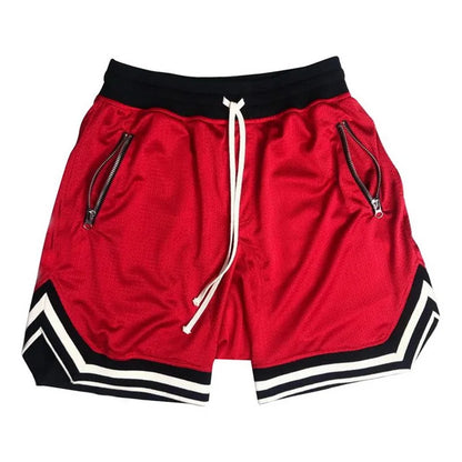 Men’s Mesh Basketball Shorts – Quick-Dry Breathable Gym & Fitness Shorts for Running, Training & Casual Summer Wear