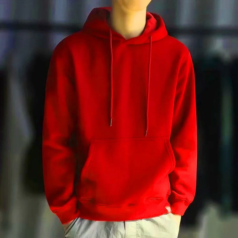 Men’s Hoodie – Casual All-Match Pullover Sweatshirt for Everyday Fashion