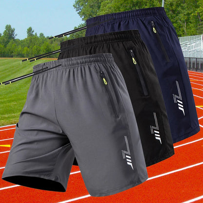 Men’s Sports Running Shorts – Quick-Dry Football & Soccer Training Shorts for Gym, Jogging, Beach & Casual Wear