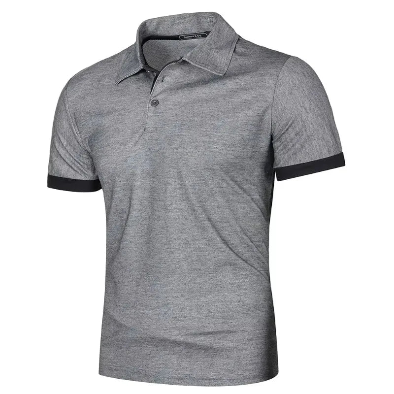 Men’s Quick-Dry Polo Shirt – Short Sleeve, Lightweight & Breathable