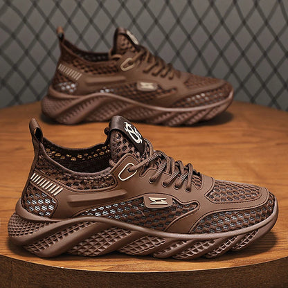 Men’s Summer Casual Sneakers – Lightweight Mesh Breathable Running & Walking Shoes