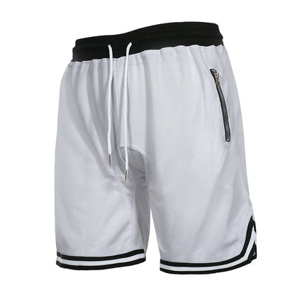Men’s Mesh Basketball Shorts – Quick-Dry Breathable Gym & Fitness Shorts for Running, Training & Casual Sportswear