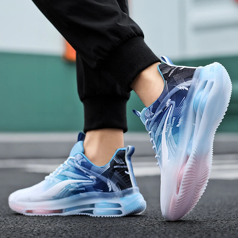 Men’s Fashion Basketball Shoes – Air Cushion Sneakers