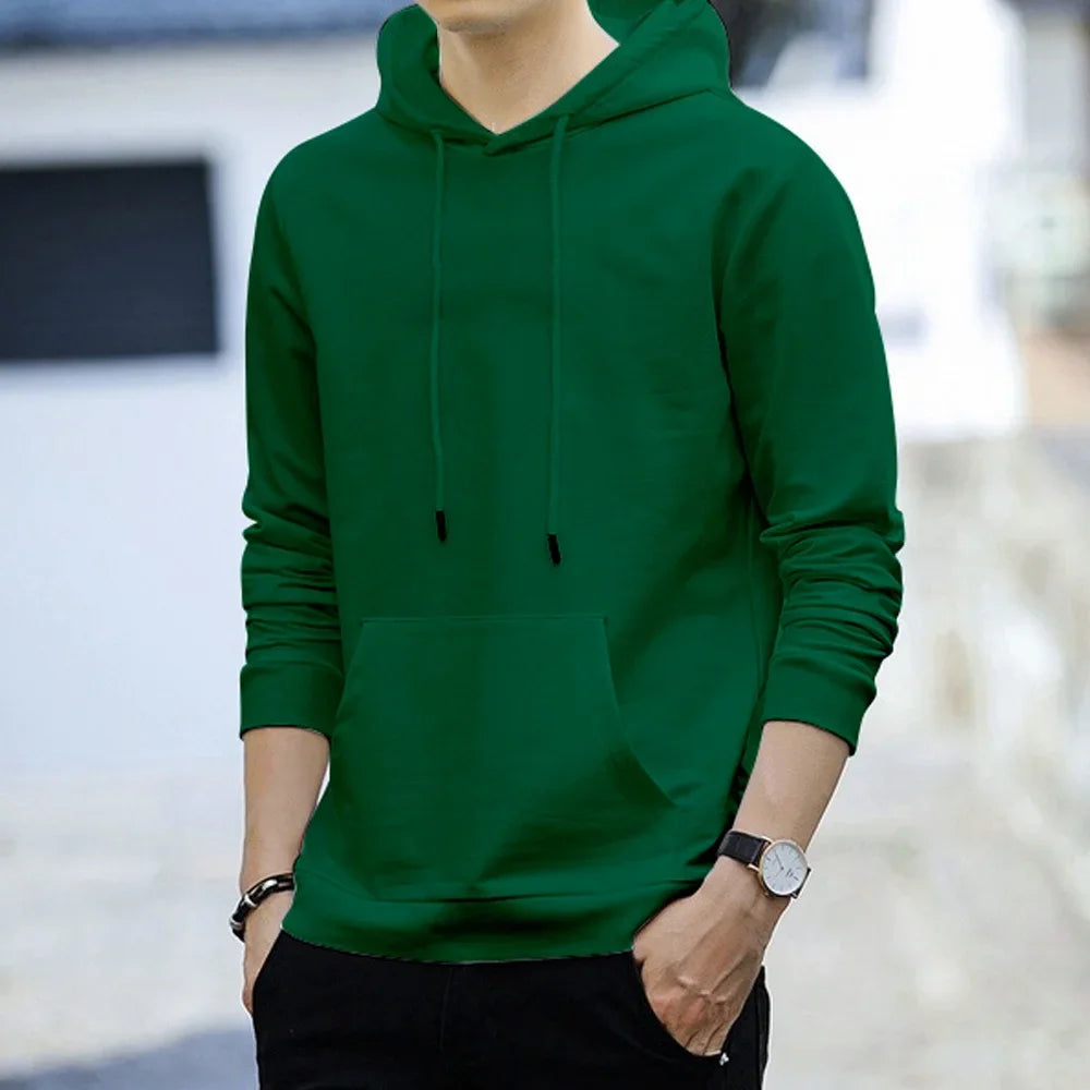 Men’s Hoodie – Casual All-Match Pullover Sweatshirt for Everyday Fashion