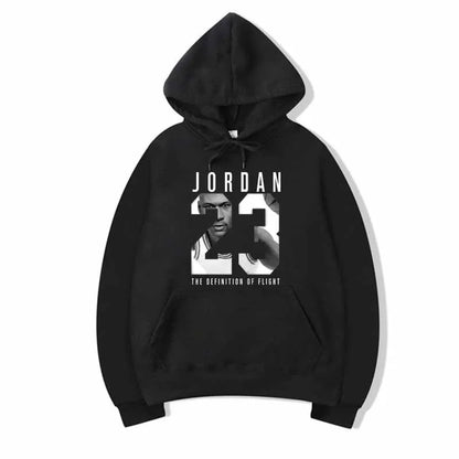 Men’s Letter Print Hoodie – Casual Loose-Fit Fleece Sweatshirt for Autumn Hip Hop Streetwear (XS–5XL)