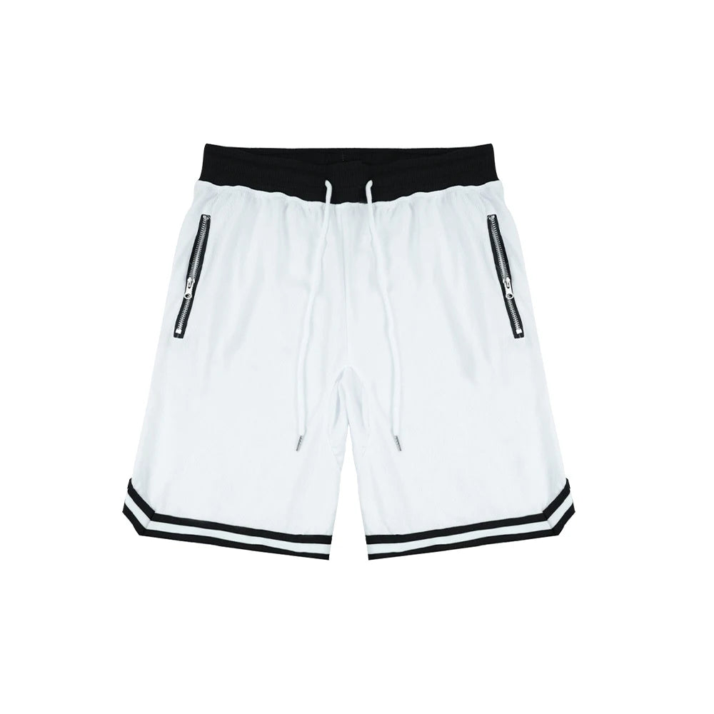 Men’s Mesh Basketball Shorts – Quick-Dry Breathable Gym & Fitness Shorts for Sports, Running & Casual Wear
