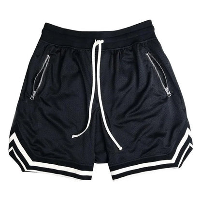 Men’s Mesh Basketball Shorts – Quick-Dry Breathable Gym & Fitness Shorts for Running, Training & Casual Summer Wear