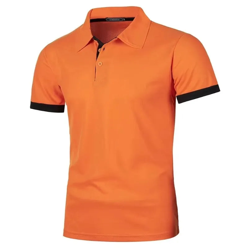 Men’s Quick-Dry Polo Shirt – Short Sleeve, Lightweight & Breathable