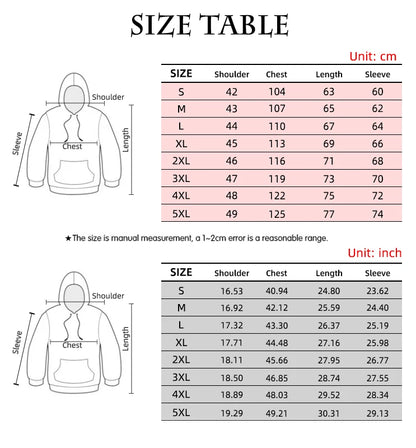 Denim Plaid Print Hoodie – Casual Loose-Fit Streetwear Sweatshirt for Men & Women