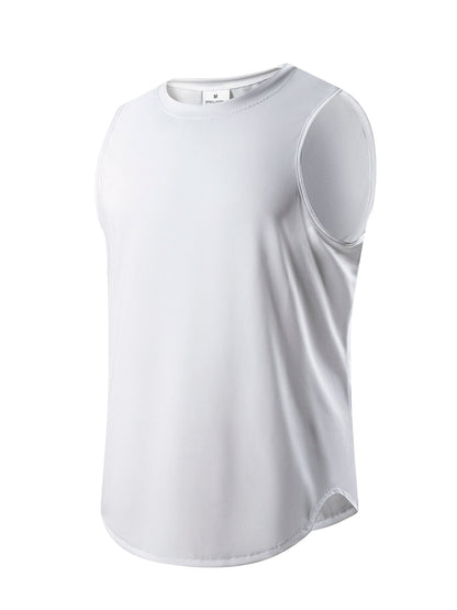 Men’s Quick-Dry Fitness Tank Top – Sleeveless Gym & Running Vest