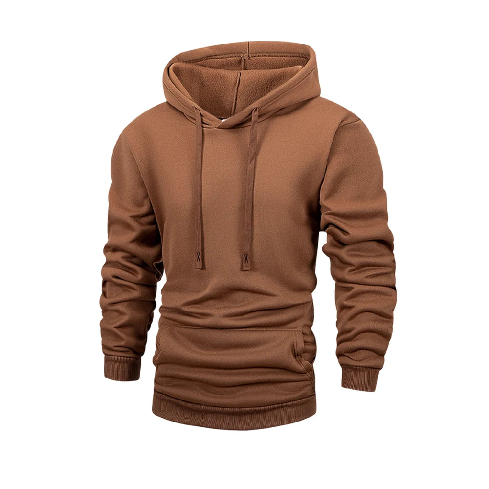 Men’s Fleece Pullover Hoodie – Unisex Casual Hooded Sweatshirt