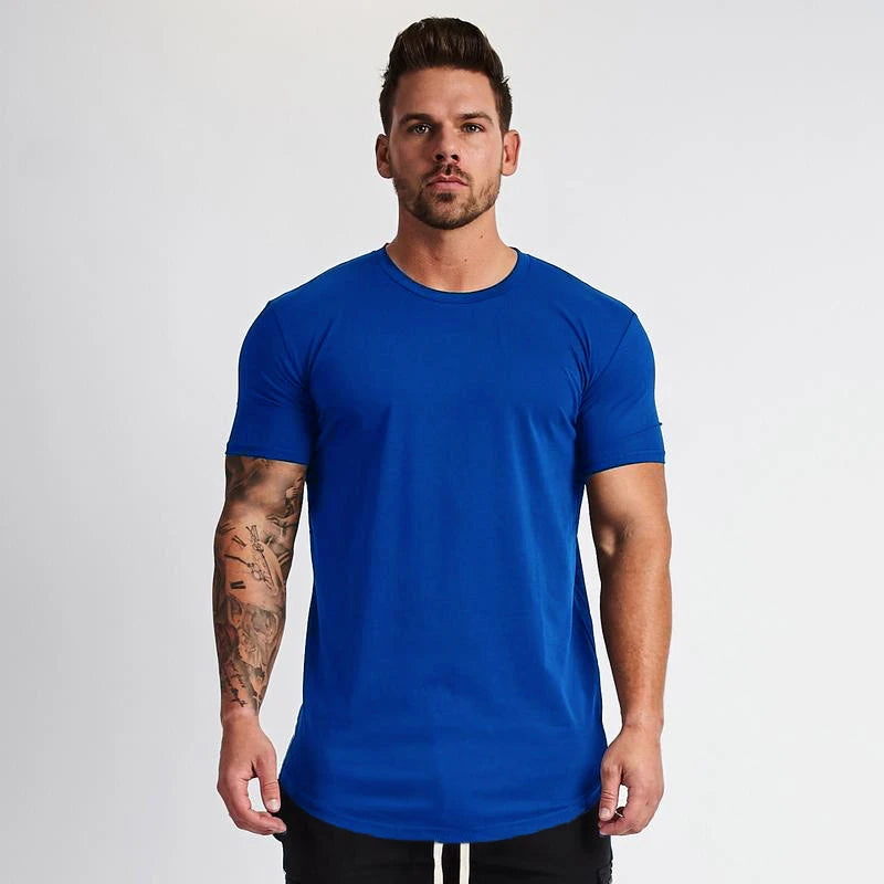 Men’s Muscle Fit Sports T-Shirt – Slim Fit Short Sleeve Athletic Tee for Gym, Workout & Casual Fashion Wear