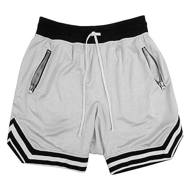 Men’s Mesh Basketball Shorts – Quick-Dry Breathable Gym & Fitness Shorts for Running, Training & Casual Summer Wear