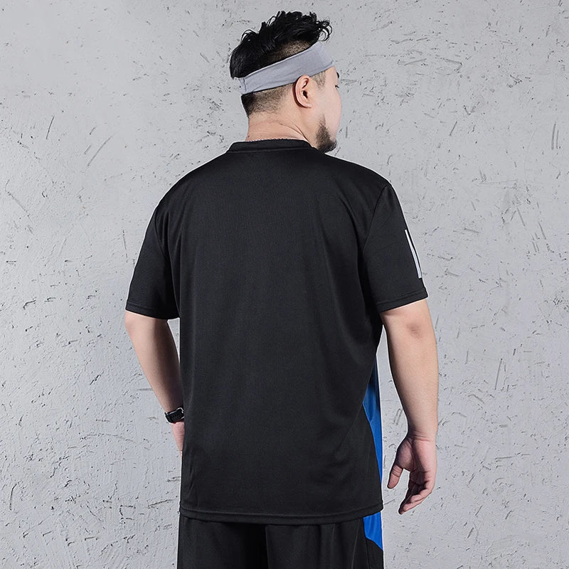 Men's T-shirt Plus Size 1XL-7XL Short Sleeve