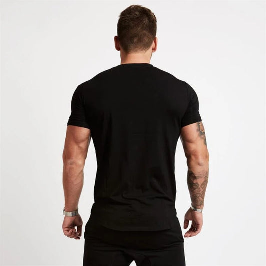 Men’s Muscle Fit Sports T-Shirt – Slim Fit Short Sleeve Athletic Tee for Gym, Workout & Casual Fashion Wear