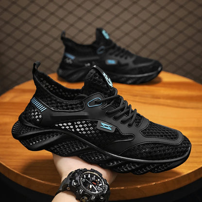 Men’s Summer Casual Sneakers – Lightweight Mesh Breathable Running & Walking Shoes