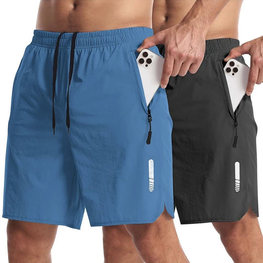 Men’s Sports Running Shorts – Lightweight Gym, Jogging & Beach Training Shorts for Fitness and Everyday Wear