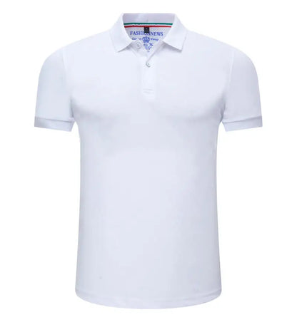Men’s Short Sleeve Polo Shirt – Solid Color, Breathable & Comfortable