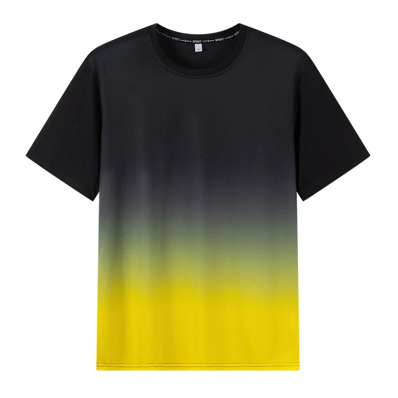 Men's T-shirt Plus Size 1XL-7XL Short Sleeve