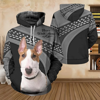 Men’s Animal Dog Print Hoodie – Casual 3D Graphic Pullover Sweatshirt with Long Sleeve Comfort Fit