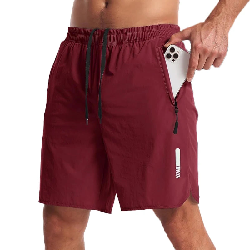 Men’s Sports Running Shorts – Lightweight Gym, Jogging & Beach Training Shorts for Fitness and Everyday Wear