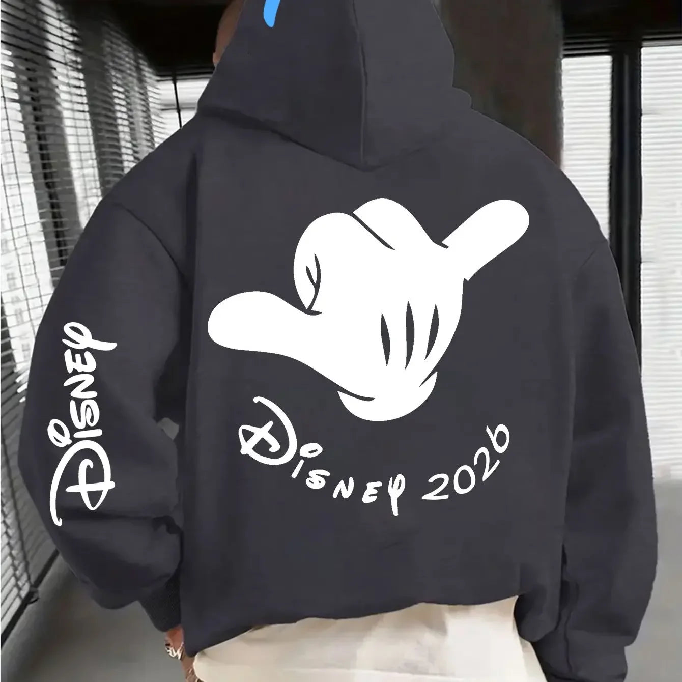 2026 Trendy Graphic Hoodie – Loose-Fit Unisex Pullover with Drawstring Hood