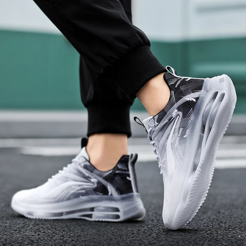 Men’s Fashion Basketball Shoes – Air Cushion Sneakers