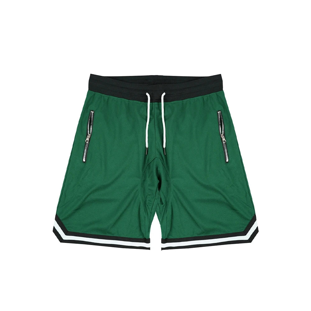 Men’s Mesh Basketball Shorts – Quick-Dry Breathable Gym & Fitness Shorts for Sports, Running & Casual Wear