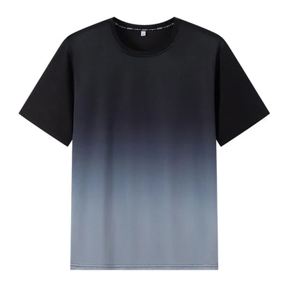 Men's T-shirt Plus Size 1XL-7XL Short Sleeve