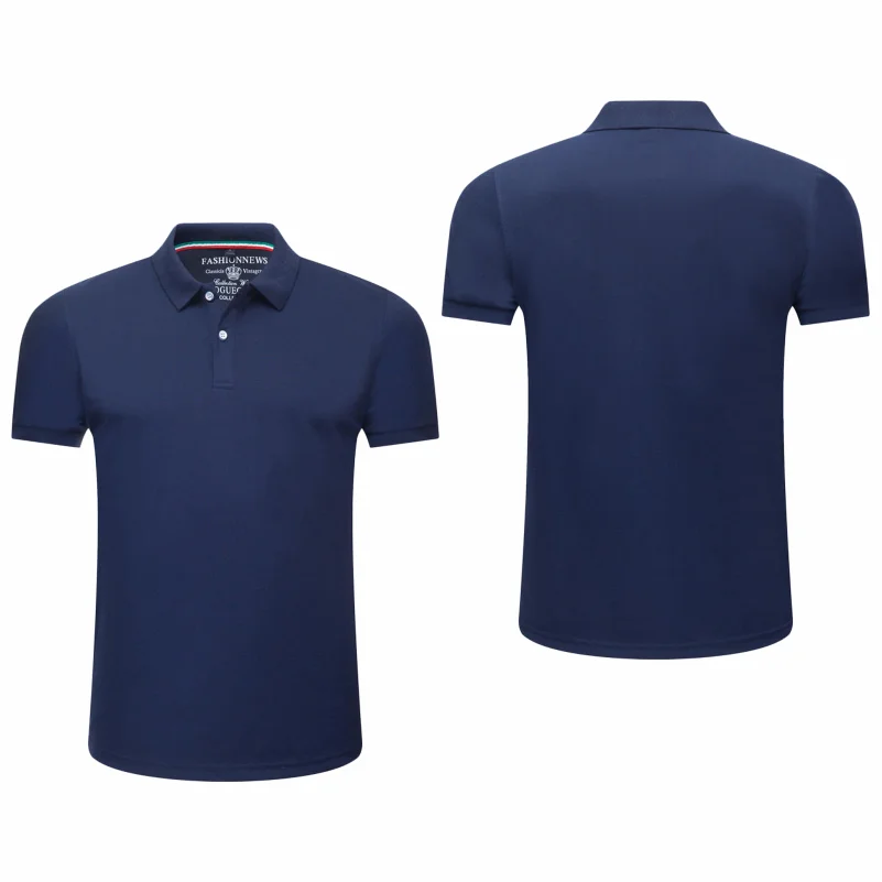Men’s Short Sleeve Polo Shirt – Solid Color, Breathable & Comfortable