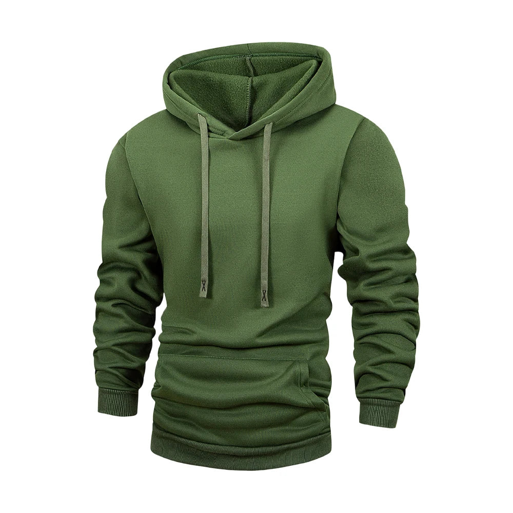 Men’s Fleece Pullover Hoodie – Unisex Casual Hooded Sweatshirt