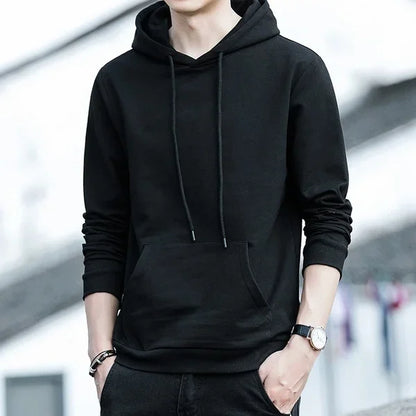 Men’s Hoodie – Casual All-Match Pullover Sweatshirt for Everyday Fashion