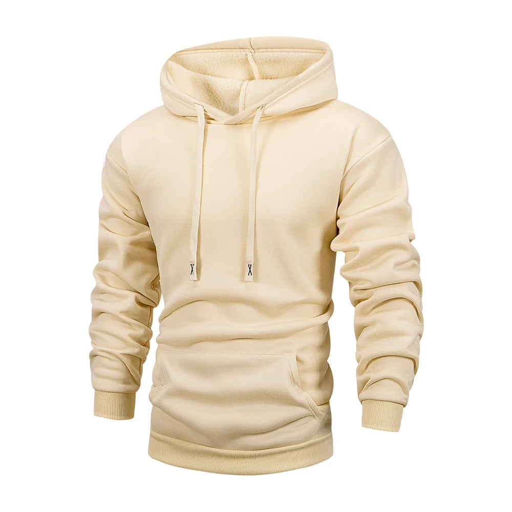 Men’s Fleece Pullover Hoodie – Unisex Casual Hooded Sweatshirt