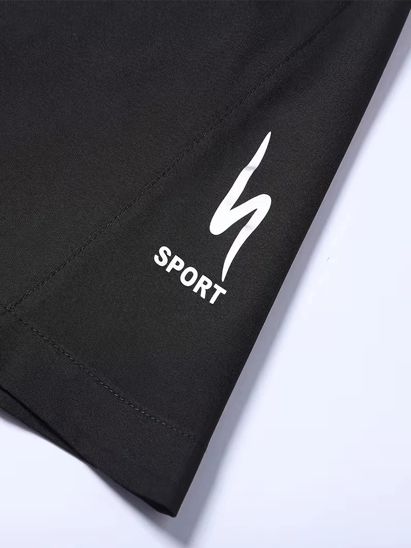 Men’s Summer Sports Shorts – Breathable, Elastic Waist, Comfortable Fit