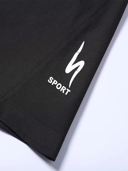Men’s Summer Sports Shorts – Breathable, Elastic Waist, Comfortable Fit