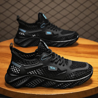 Men’s Summer Casual Sneakers – Lightweight Mesh Breathable Running & Walking Shoes