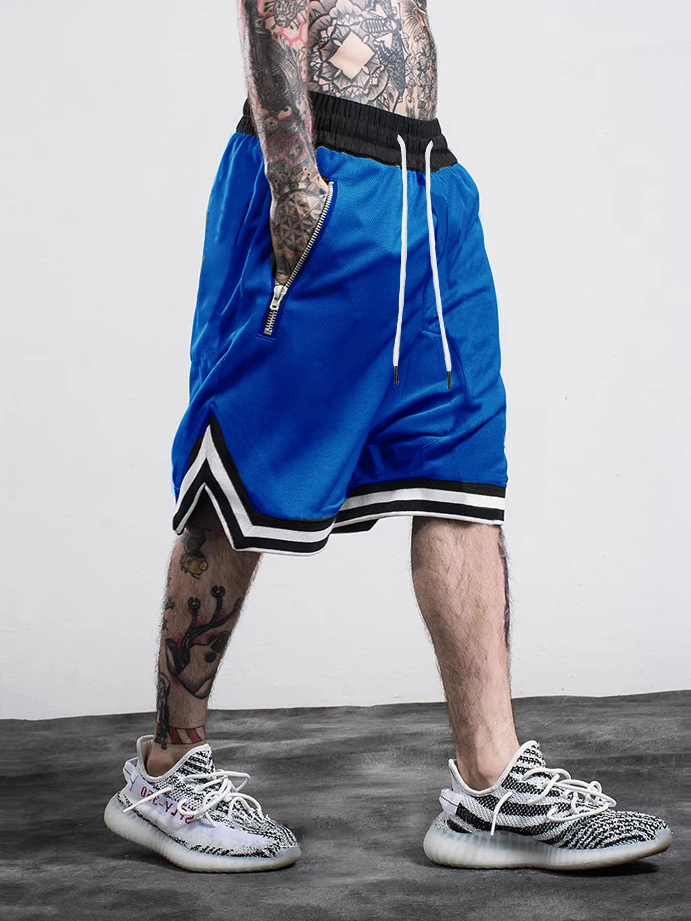 Men’s Mesh Basketball Shorts – Quick-Dry Breathable Gym & Fitness Shorts for Sports, Running & Casual Wear