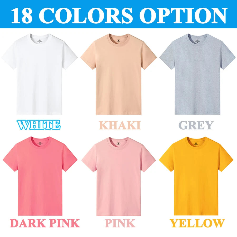 Men’s Solid Color Round Neck T-Shirt – Short Sleeve, Printed Cuffs (2/4/6 Pack)