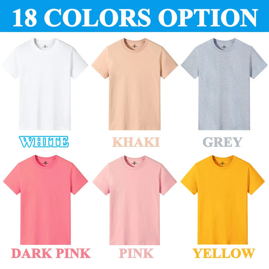 Men’s Solid Color Round Neck T-Shirt – Short Sleeve, Printed Cuffs (2/4/6 Pack)