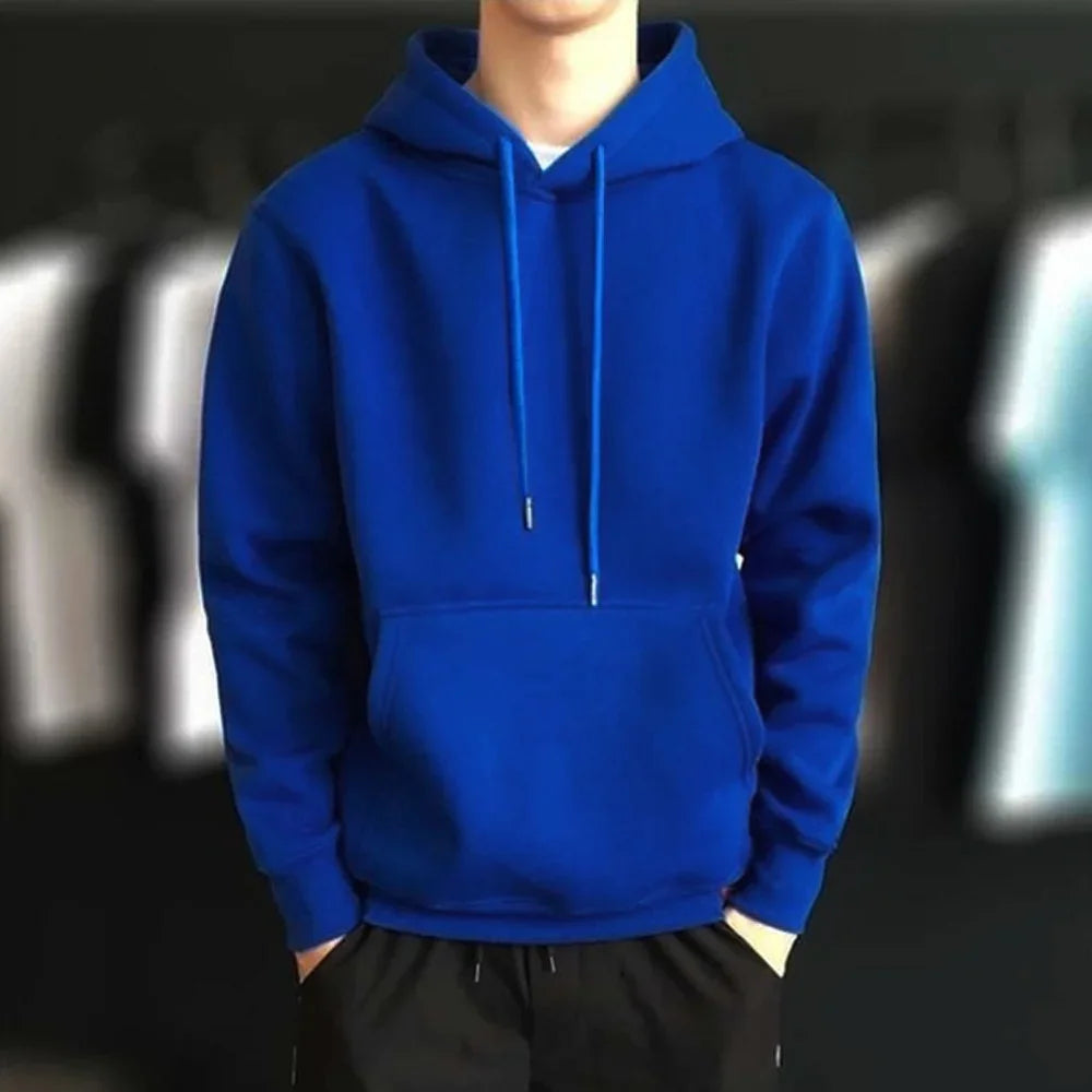 Men’s Hoodie – Casual All-Match Pullover Sweatshirt for Everyday Fashion