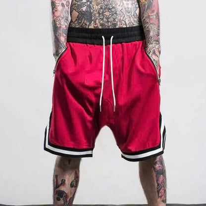 Men’s Mesh Basketball Shorts – Quick-Dry Breathable Gym & Fitness Shorts for Running, Training & Casual Sportswear