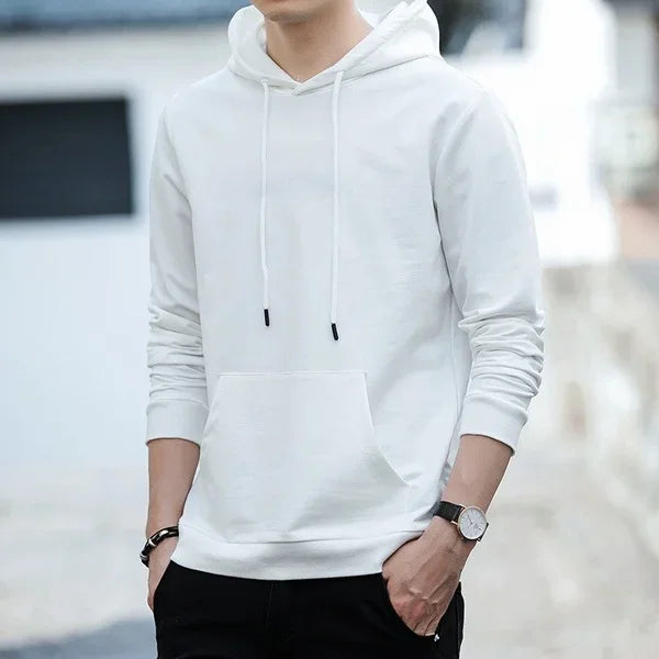 Men’s Hoodie – Casual All-Match Pullover Sweatshirt for Everyday Fashion